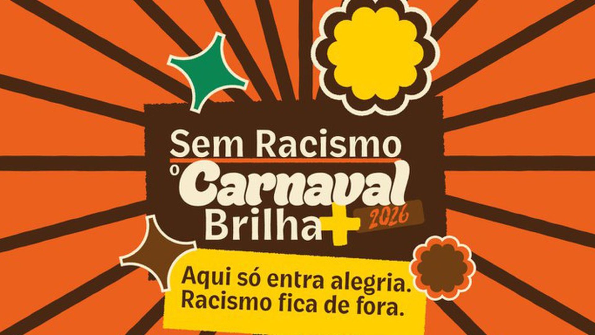 Ministério divulga peças de campanha contra racismo no Carnaval